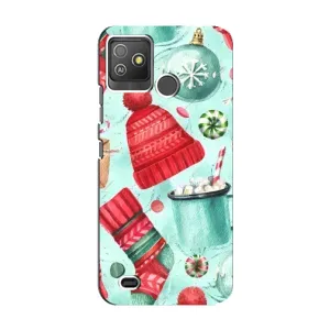 Чохол Санта Клаус для Tecno Pop 5 GO (Одяг)
