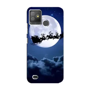 Чохол Санта Клаус для Tecno Pop 5 GO