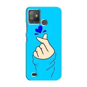 Чехлы (Знак сердечка) на Tecno Pop 5 GO