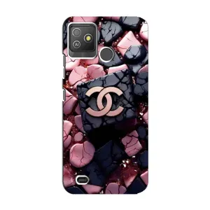 Чохол (Dior, Prada, YSL, Chanel) для Tecno Pop 5 GO (Шанель)