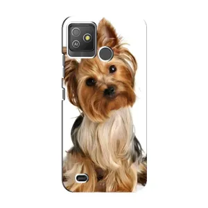 Чохол (ТПУ) Милі песики для Tecno Pop 5 GO (Пес Терьєр)