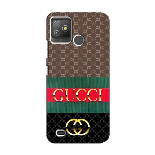 Чехол с рисунком «Стиль GUCCI» для TECNO Pop 5 GO Чехол с рисунком «Стиль GUCCI» для TECNO Pop 5 GO