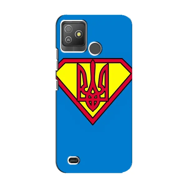 Чехол с рисунком «Super - Герб» для TECNO Pop 5 GO Чехол с рисунком «Super - Герб» для TECNO Pop 5 GO
