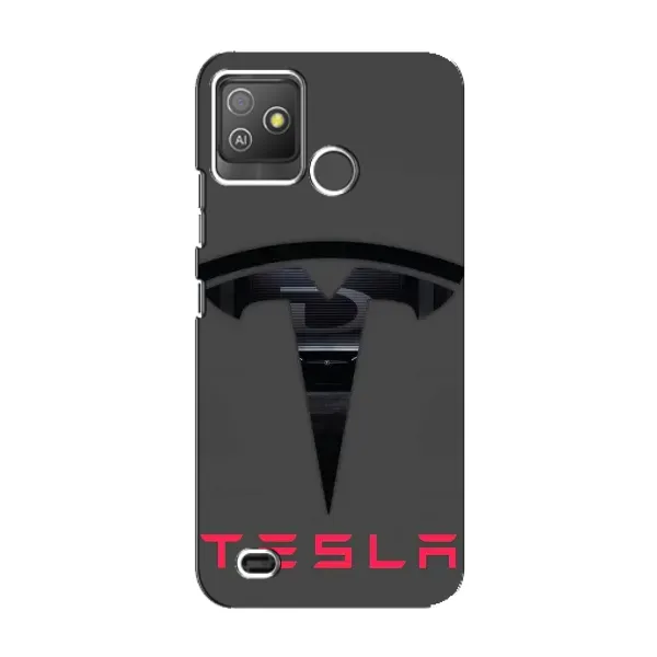 Чехол с рисунком «Logo TESLA» для TECNO Pop 5 GO Чехол с рисунком «Logo TESLA» для TECNO Pop 5 GO