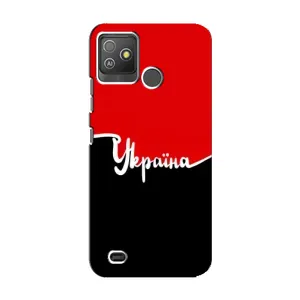 Чехлы УПА (Красно-Чёрный) на Tecno Pop 5 GO (Украина УПА)