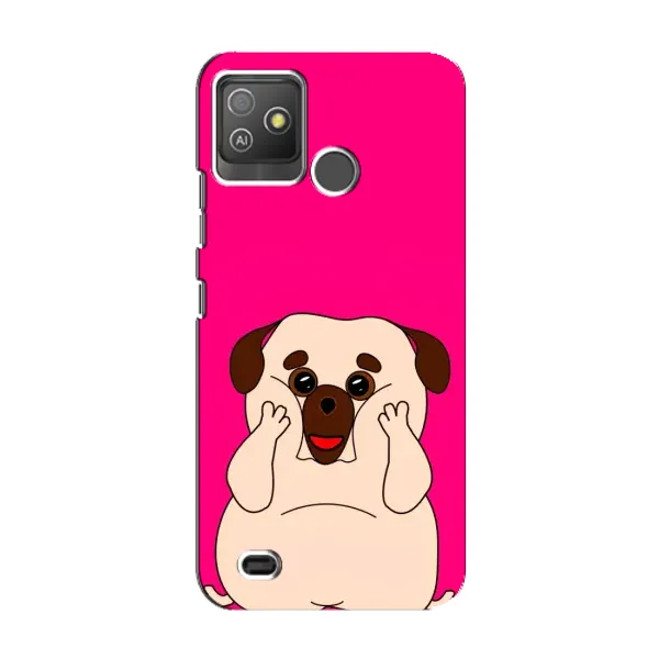 Чохол з малюнком «Веселий Мопсік» для TECNO Pop 5 GO Чохол з малюнком «Веселий Мопсік» для TECNO Pop 5 GO