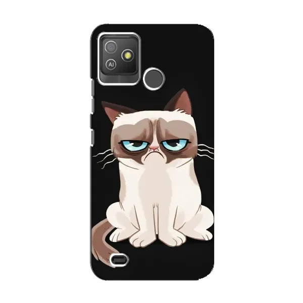 Чехол с рисунком «Взгляд кота» для TECNO Pop 5 GO Чехол с рисунком «Взгляд кота» для TECNO Pop 5 GO