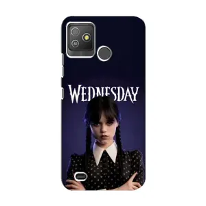 Чохол з картинкою Венсдей на Tecno Pop 5 GO (Wednesdey)