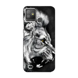 Чохол з картинкою на Tecno Pop 5 GO (Злий Лев)