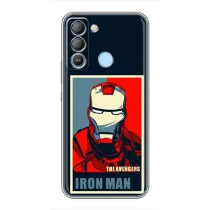 Чохол Супергерой Залізна Людина на TECNO Pop 5 LTE (Art Iron man)