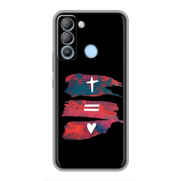 Чехол с рисунком «Атрибутика» для TECNO Pop 5 LTE Чехол с рисунком «Атрибутика» для TECNO Pop 5 LTE