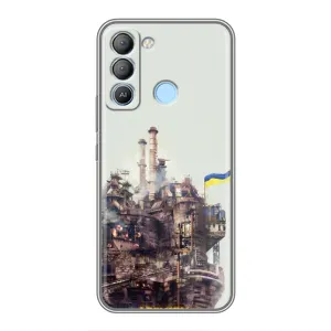 Чохли на військову тематику для TECNO Pop 5 LTE (Азовсталь)