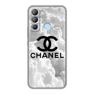 Чехол с Брендами одежды на Техно Поп 5лте (CHANEL)