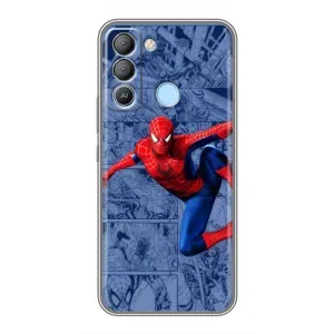 Силиконовый Чехол для TECNO Pop 5 LTE (Человек Паук)