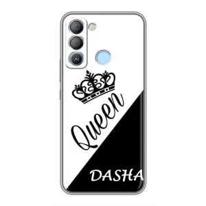 Именные  Женские Чехлы для TECNO Pop 5 LTE (DASHA)