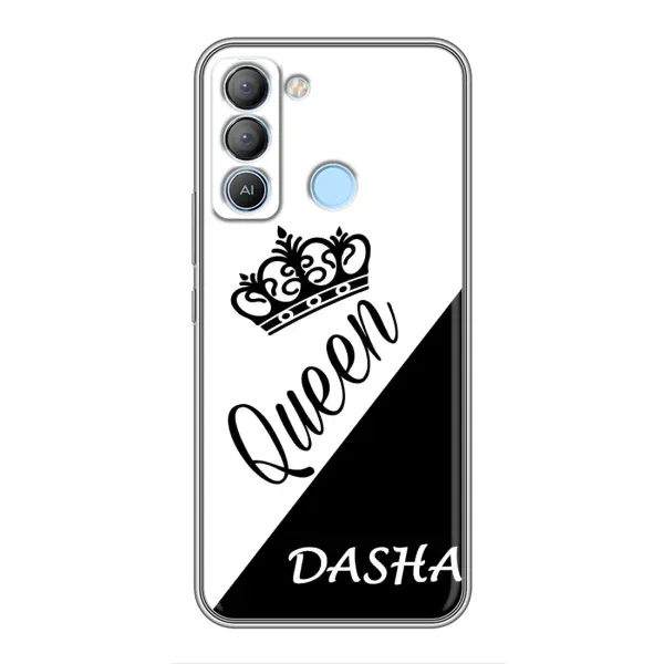 Чехол с рисунком «DASHA» для TECNO Pop 5 LTE Чехол с рисунком «DASHA» для TECNO Pop 5 LTE