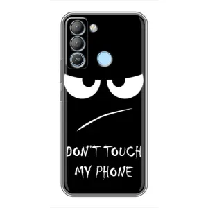 Чехол с прикольным текстом на TECNO Pop 5 LTE