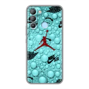 Силиконовый Чехол Nike Air Jordan на Техно Поп 5лте (Джордан Найк)
