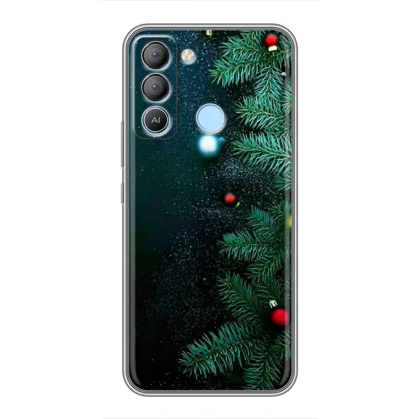 Чехол с рисунком «Елка» для TECNO Pop 5 LTE Чехол с рисунком «Елка» для TECNO Pop 5 LTE