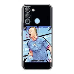 Чехлы с принтом для TECNO Pop 5 LTE Футболист (гол Эрлинг Холланд)