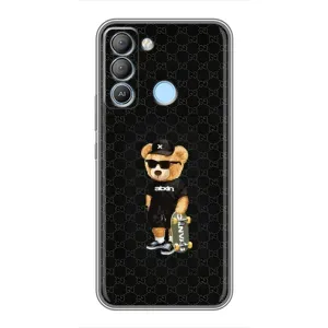 Чехлы Мишка Тедди для Техно Поп 5лте (GUCCI Teddy)