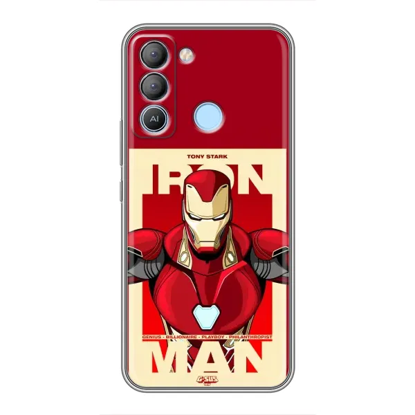 Чехол с рисунком «Iron man» для TECNO Pop 5 LTE Чехол с рисунком «Iron man» для TECNO Pop 5 LTE