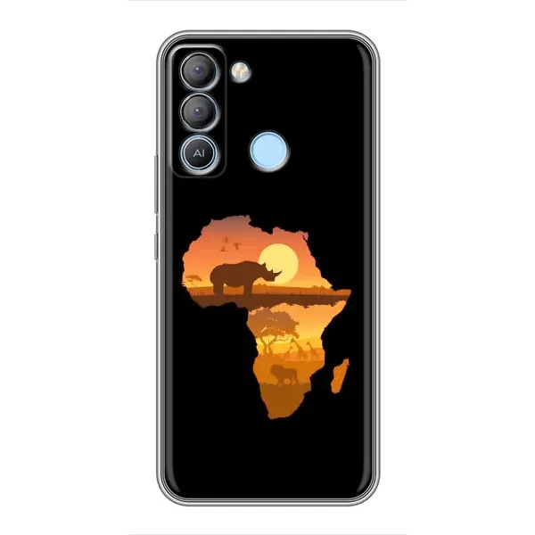 Чехол с рисунком «Карта» для TECNO Pop 5 LTE Чехол с рисунком «Карта» для TECNO Pop 5 LTE