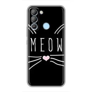 Бампер з зображенням Котиків для Техно Поп 5 лте (КОТИК MEOW)