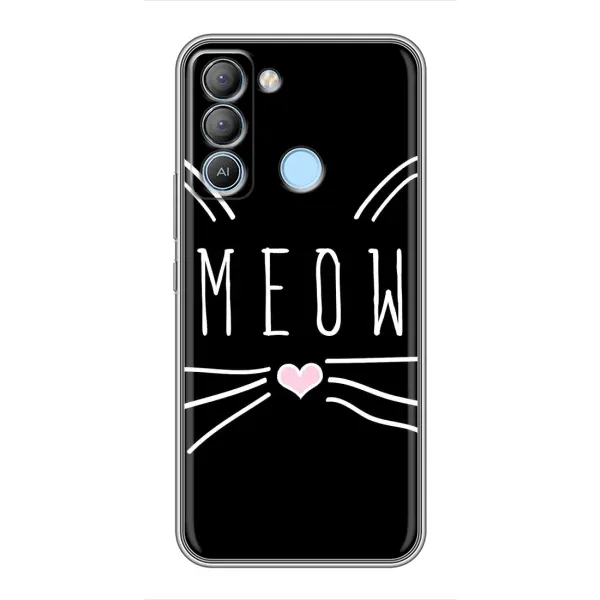 Чохол з малюнком «КОТИК MEOW» для TECNO Pop 5 LTE Чохол з малюнком «КОТИК MEOW» для TECNO Pop 5 LTE