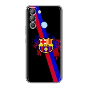 Чехол для TECNO Pop 5 LTE (Барселона) (Лого Барсы)