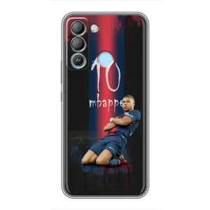 Чохол (TPU) з Футболістом на TECNO Pop 5 LTE (MBAPPE 10)