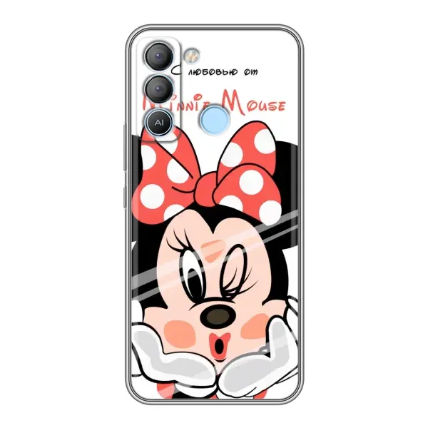 Чехол с рисунком «Minni Mouse» для TECNO Pop 5 LTE