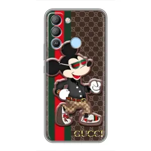 Чехлы Бренд GUCCI для TECNO Pop 5 LTE (Маус Гуччи)