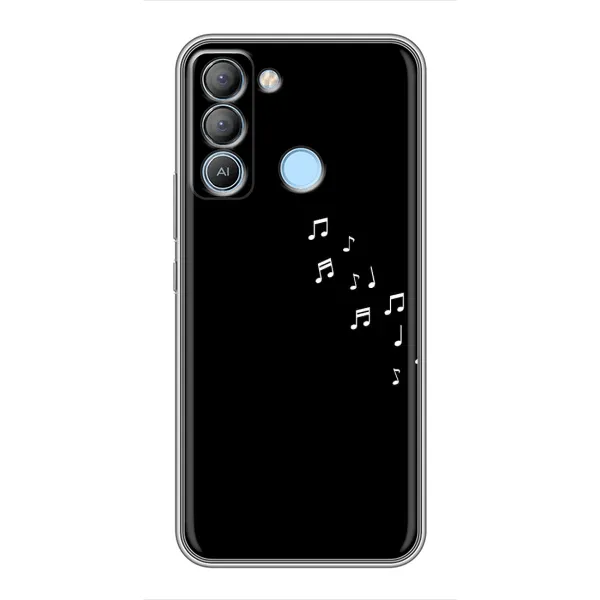 Чехол с рисунком «Ноты» для TECNO Pop 5 LTE Чехол с рисунком «Ноты» для TECNO Pop 5 LTE