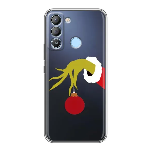 Чехол с рисунком «Рука Гринча» для TECNO Pop 5 LTE Чехол с рисунком «Рука Гринча» для TECNO Pop 5 LTE