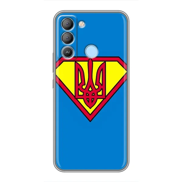 Чехол с рисунком «Super - Герб» для TECNO Pop 5 LTE Чехол с рисунком «Super - Герб» для TECNO Pop 5 LTE