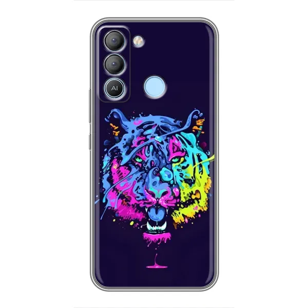 Чехол с рисунком «Тигр-Арт» для TECNO Pop 5 LTE Чехол с рисунком «Тигр-Арт» для TECNO Pop 5 LTE