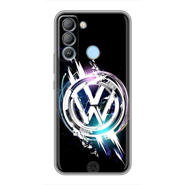 Чехол с рисунком «Volkswagen на черном» для TECNO Pop 5 LTE Чехол с рисунком «Volkswagen на черном» для TECNO Pop 5 LTE