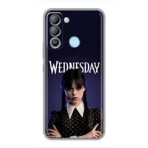 Чохол з картинкою Венсдей на TECNO Pop 5 LTE (Wednesdey)