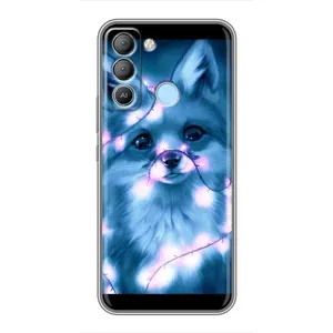 Чехол с Лисичкой для TECNO Pop 5 LTE (Яркая Лиса)