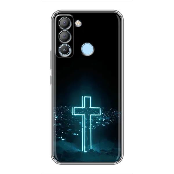 Чехол с рисунком «Яркий Крест» для TECNO Pop 5 LTE Чехол с рисунком «Яркий Крест» для TECNO Pop 5 LTE