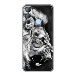 Чохол з картинкою на TECNO Pop 5 LTE (Злий Лев)