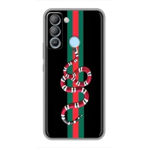 Чехлы Бренд GUCCI для TECNO Pop 5 LTE (Змей Гуччи)