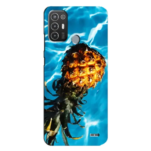 Чехол с рисунком «Ананас» для TECNO Pop 6 Pro (BE8) Чехол с рисунком «Ананас» для TECNO Pop 6 Pro (BE8)