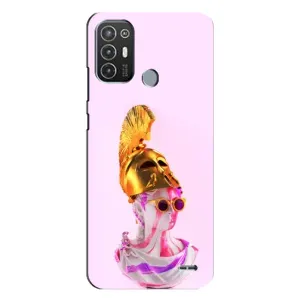 Чохол з Прикольним Принтом на TECNO Pop 6 Pro (BE8) (АРТ Статуя)