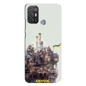 Чохли на військову тематику для TECNO Pop 6 Pro (BE8) (Азовсталь)
