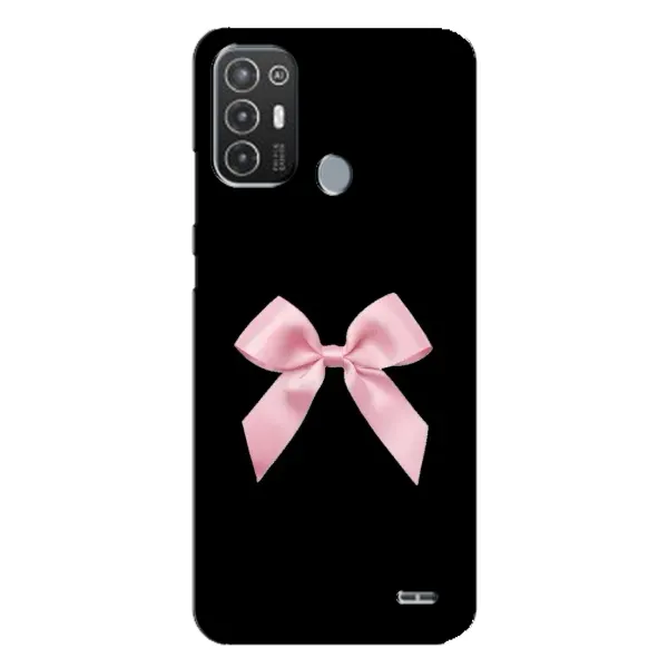 Чехол с рисунком «Бант на черном» для TECNO Pop 6 Pro (BE8) Чехол с рисунком «Бант на черном» для TECNO Pop 6 Pro (BE8)