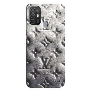 Текстурный Чехол Louis Vuitton для Техно Поп 6 про (Бежевый ЛВ)