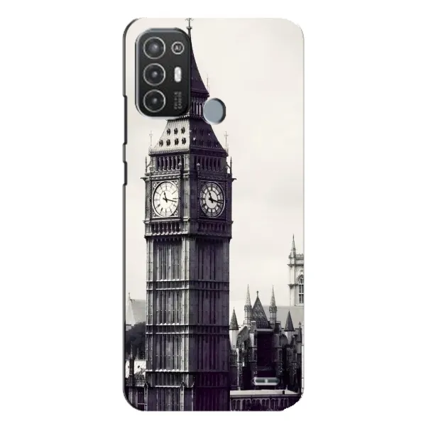 Чехол с рисунком «Биг-Бен» для TECNO Pop 6 Pro (BE8) Чехол с рисунком «Биг-Бен» для TECNO Pop 6 Pro (BE8)
