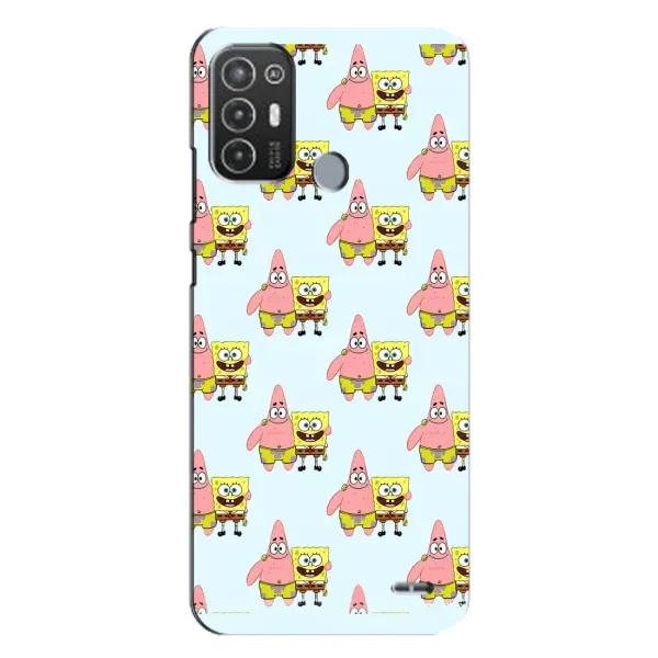 Чехол с рисунком «Боб и Патрик» для TECNO Pop 6 Pro (BE8) Чехол с рисунком «Боб и Патрик» для TECNO Pop 6 Pro (BE8)